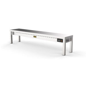 Ceramic Warming Shelf - 1 Level - L 1600 mm - CombiSteel