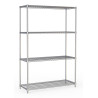 Abnehmbares Regal 4 Ebenen - L 1200 x T 450 mm - CombiSteel
