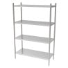 4-Level Detachable Shelf - L 1200 x D 500 mm - CombiSteel