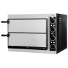 Double Chamber Pizza Oven - Power 2400W - CombiSteel