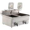 Electric Fryer to Place - 2 x 10 L - CombiSteel – Pro Fryer 10,000 W & 20 L