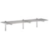 Barred Wall Shelf Stainless Steel Support 1800x300 mm AISI 430