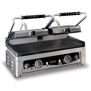 Grill Panini Double - Glatte und gerillte Platten - CombiSteel