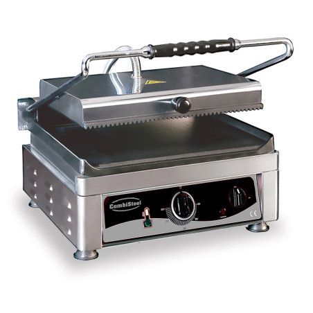 Grill Panini Simple CombiSteel - Glatte und gerillte Platten professionell