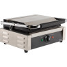 Grill Panini Kontakt Einfach - Gerillte Platten - CombiSteel