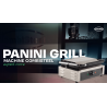 Grill Panini Kontakt Einfach - Gerillte Platten - CombiSteel