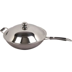 Sauteuse Wok Induktion CombiSteel - Edelstahl