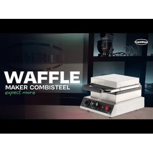 Einfaches Waffeleisen - 2 Waffeln - CombiSteel