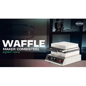 Einfaches Waffeleisen - 2 Waffeln - CombiSteel