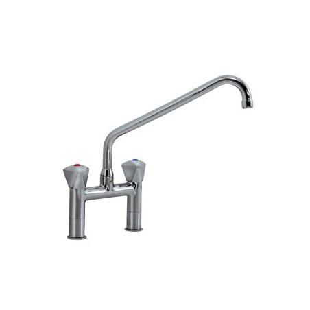 CombiSteel Two-Hole Faucet - Robust Kitchen Mixer