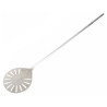 Round Perforated Stainless Steel Pizza Peel | CombiSteel - Professional Quality