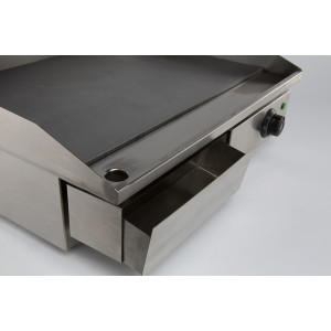 Smooth Electric Griddle 55 cm Combisteel - Stainless Steel & Powerful