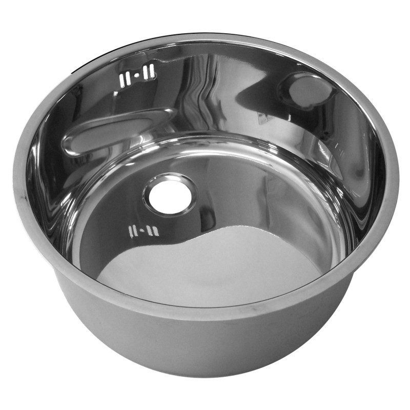 Round Stainless Steel Sink Ø 300 mm - CombiSteel | AISI 304 Quality