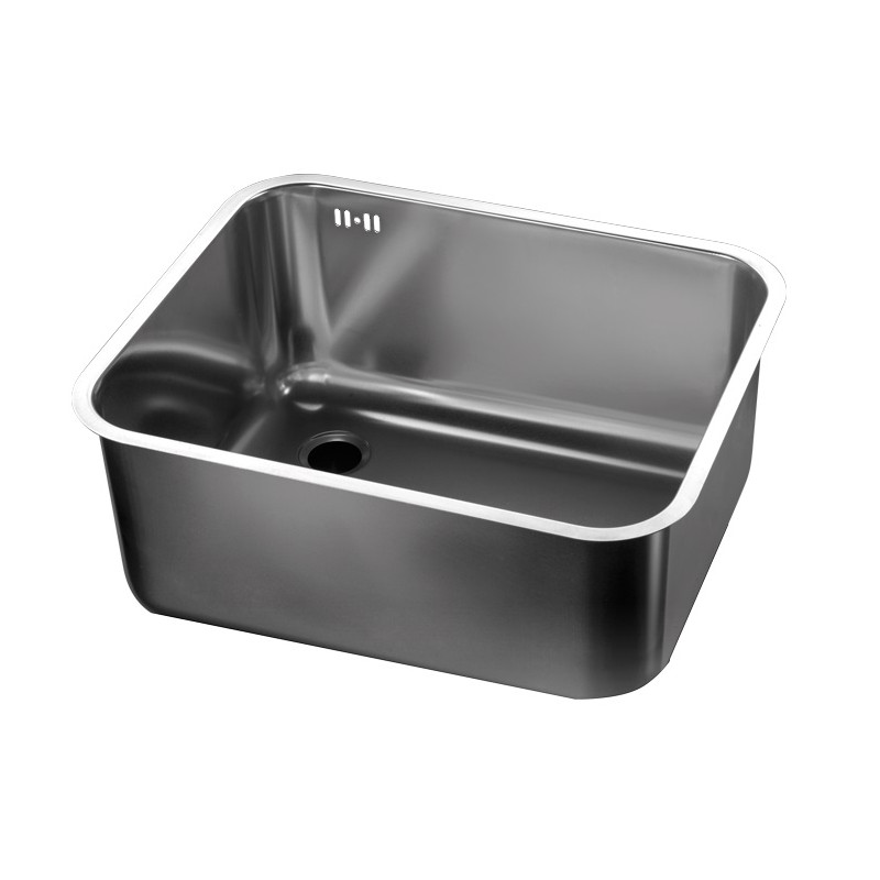 Rectangular Sink in AISI 304 Stainless Steel - 340x400 mm by CombiSteel