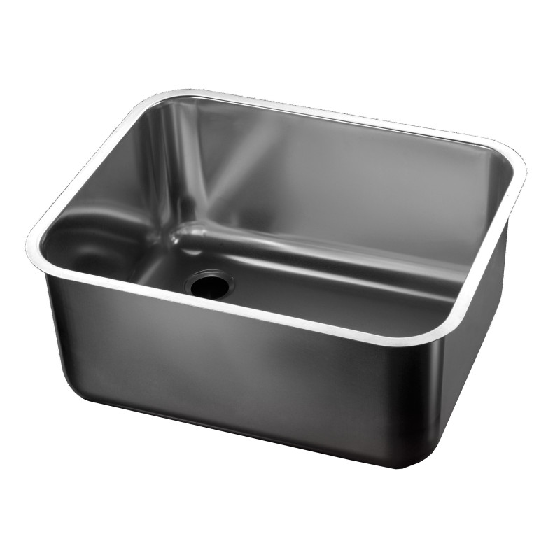 Rectangular Stainless Steel Sink 500x400mm CombiSteel - Pro Kitchen