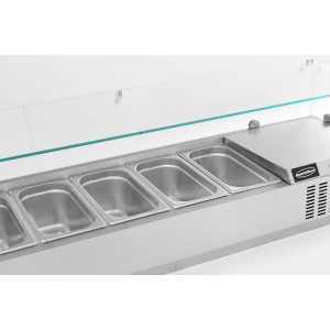 Refrigerated Saladette to Place - 6 GN 1/3 | CombiSteel - Professional & Practical