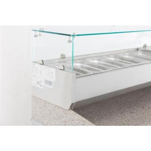 Refrigerated Saladette to Place - 6 GN 1/3 | CombiSteel - Professional & Practical