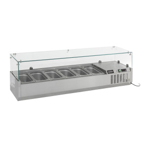 Refrigerated Saladette to Place - 10 GN 1/4 CombiSteel