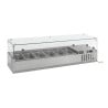 Refrigerated Saladette to Place - 8 GN 1/4 CombiSteel: Elegance and Performance