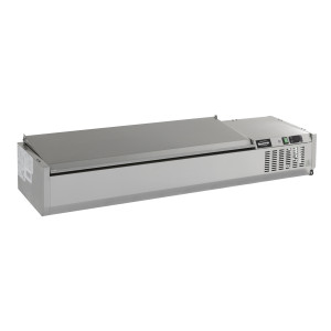 Saladette Réfrigérée Inox 9 GN 1/3 CombiSteel - Préparation Fraîche