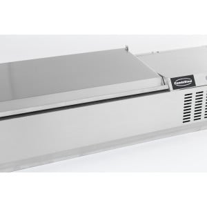 Stainless Steel Refrigerated Saladette 6 GN 1/4 - Combisteel SEO: Food Freshness & Refrigeration