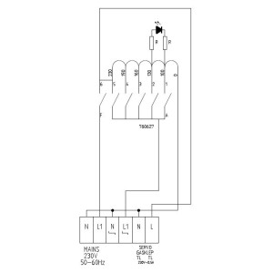1 Phase Speed Controller for Hood - 1610 W