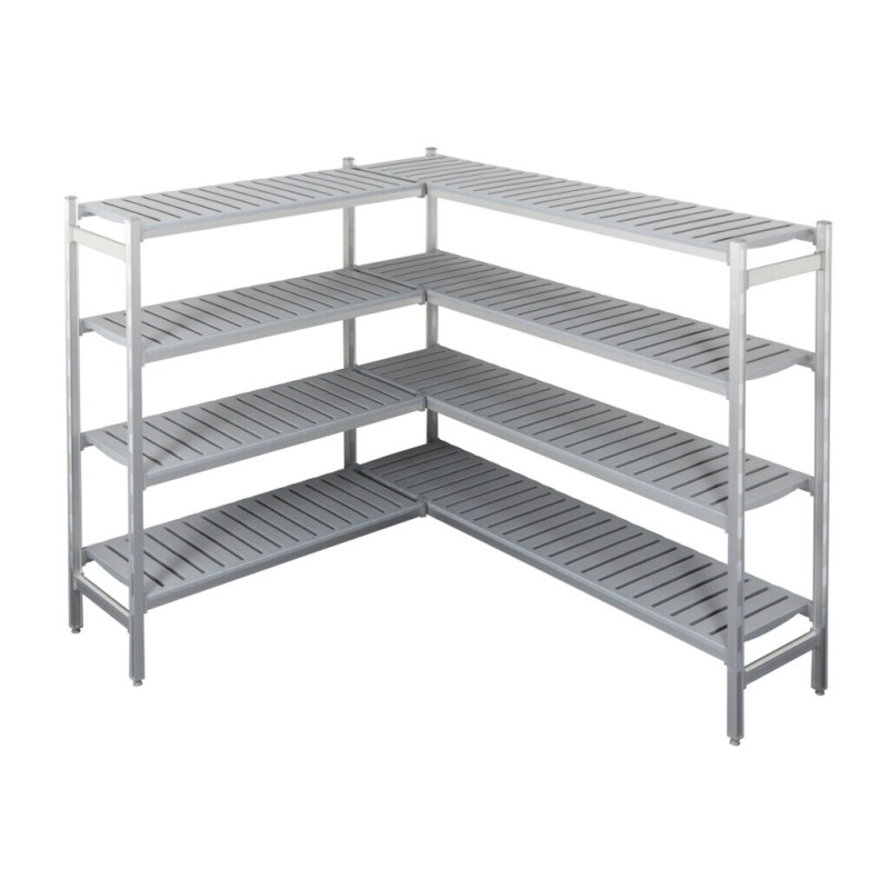 Winkelregal für Kühlraum 1200 x 1500 x 2010 mm - L 935 x T 450 mm - CombiSteel Winkelregal für Kühlraum 1200 x 1500 x 2010 mm - L 935 x T 450 mm - CombiSteel