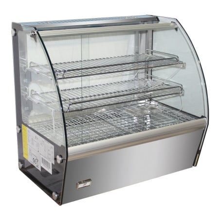 Heated Display Case 120L - Presentation and Keeping Warm