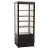 Black Refrigerated Display Case 98L Combisteel - Elegant and Efficient Solution