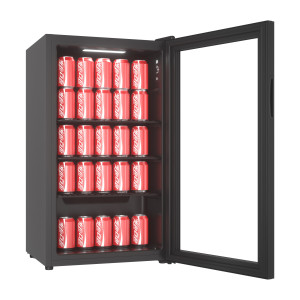 Mini Glass Door Refrigerated Cabinet - 80 L - CombiSteel