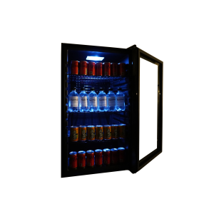 Mini Refrigerated Cabinet with Glass Door - 80 L