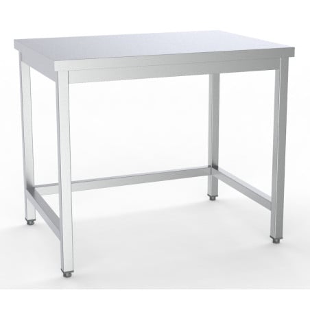 Table Inox 800x600 mm - CombiSteel, matériel robuste et hygiénique