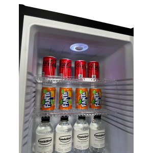 Mini Fridge Bar with Glass Door - 40 L