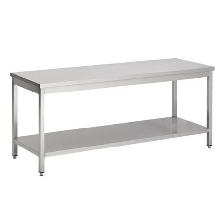 Professioneller Edelstahl-Tisch CombiSteel - Unteres Regal