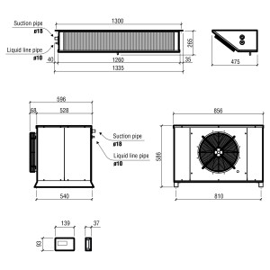 Positive Cooling Unit for Cold Room - CombiSteel