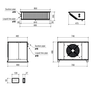 Positive Cooling Unit CombiSteel - Optimal Refrigeration