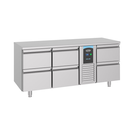 Positive Refrigerated Table GN 1/1 - 6 Drawers - CombiSteel
