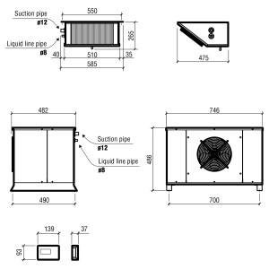 Unité de Refroidissement Négatif pour Chambre Froide - CombiSteel, Conservation Optimale & Performance Énergétique