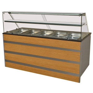 CombiSteel Refrigerated Buffet 5 GN 1/1 - Optimal Freshness and Quality