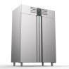 Negative Stainless Steel Refrigerated Cabinet - 2 Solid Doors - 1400 L - CombiSteel