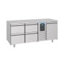 Professional Positive Refrigerated Table - 1 Door, 4 Drawers, 474 L - CombiSteel