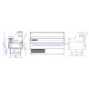 Positive Kühlvitrine Oscar - 0,7 m² - CombiSteel