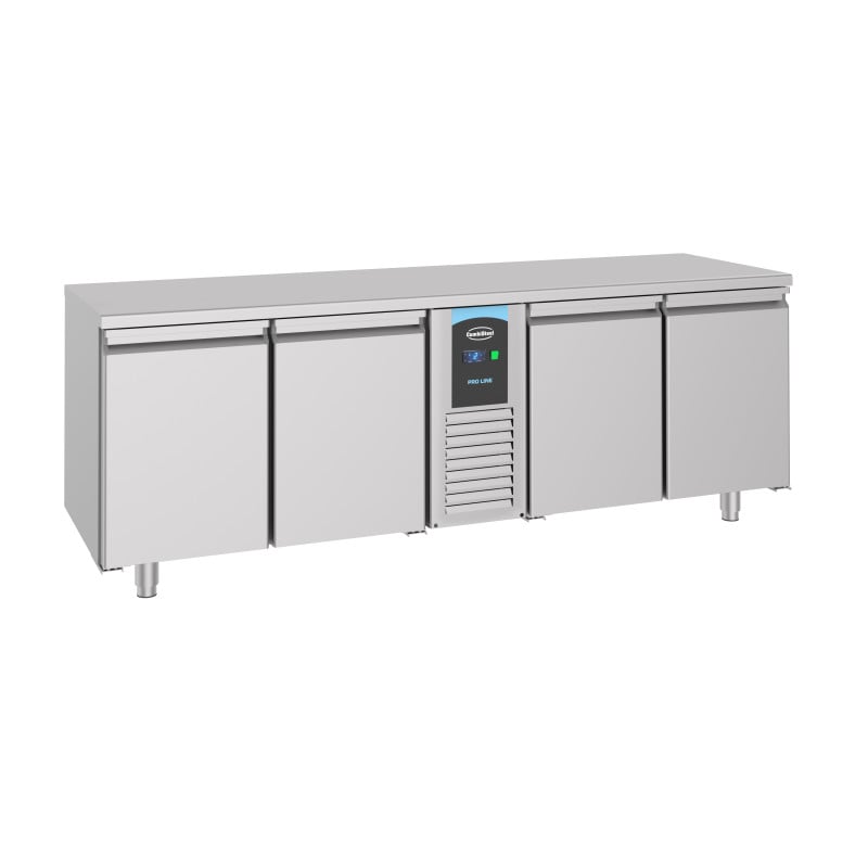 Positive Refrigerated Table GN 1/1 with 4 Doors - CombiSteel: Quality and Performance