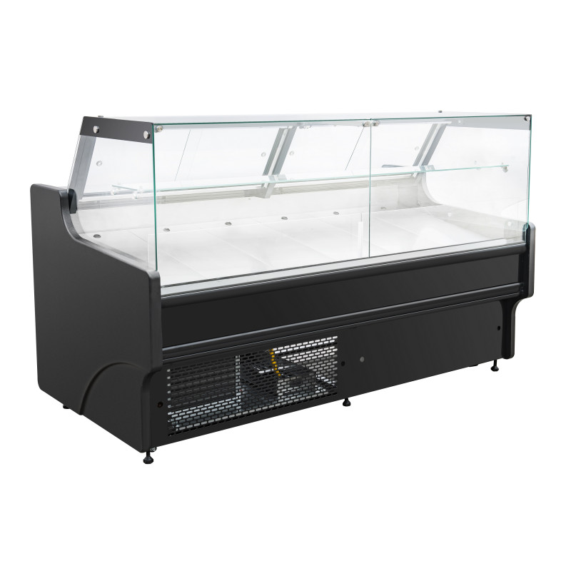 Positive Refrigerated Display Case Thomas 460L - CombiSteel - Freshness and Performance