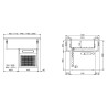 Drop-In Refrigerated Tank 4 GN 1/1 - CombiSteel - Optimal temperature & efficient storage