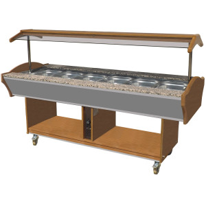 Buffet Warm - 6 GN 1/1 - CombiSteel