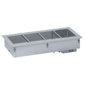 Balise Title optimisée SEO pour le produit : Bain-Marie Drop-In à Remplissage d'Eau Manuel - 4/1 CombiSteel : Maintien parfait d