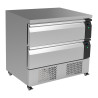 Positive/Negative Refrigerated Base - 179 L - 4 GN 1/1 in Stainless Steel