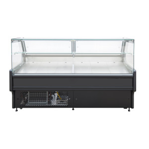 Vitrine Réfrigérée Positive Thomas 310L CombiSteel - Noir