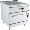 Cuisinière à Plaque Coup de Feu avec Four à Gaz - Base 900 - 11000 W | CombiSteel